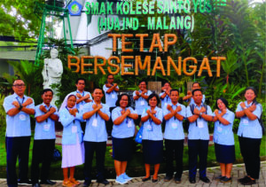 Kunjungan Kerja Kepala Sekolah TK, SD, SMP, SMA Xaverius ke Yayasan Kolese Santo Yusup, Malang