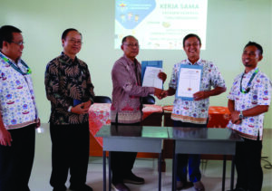 Yayasan Xaverius Tanjungkarang Tandatangani MOU dengn Lembaga Psikologi GRAHITA INDONESIA Lampung