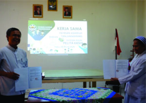 Yayasan Xaverius Tanjungkarang dan Yayasan Sosial Pelita Kasih Lakukan Perjanjian Kerjasama Pelatihan dan Pendampingan Anak Berkebutuhan Khusus