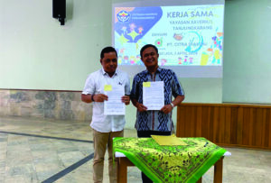 Yayasan Xaverius Tanjungkarang dan PT Citra Diakoni Lakukan Perjanjian Kerjasama