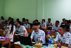 Pastoral Sekolah Yayasan Xaverius Tanjungkarang menggelar pertemuan guru Agama dan guru BK