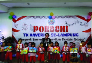 TK Xaverius se-Lampung adakan Kegiatan PORSENI 2024