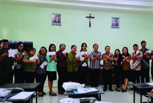 Yayasan Xaverius Tanjungkarang Serahkan SK Pengangkatan Guru Baru