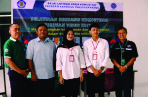 BLKK Yayasan Xaverius Tanjungkarang Gelar Pelatihan Video Editing Angkatan Ketiga