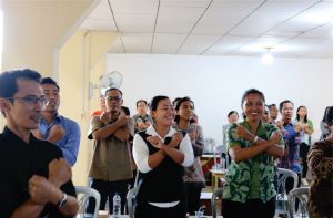 Perayaan HUT ke-41 Kemandirian Yayasan Xaverius dengan tema Membangun Paradigma Baru dalam Pengelolaan Yayasan