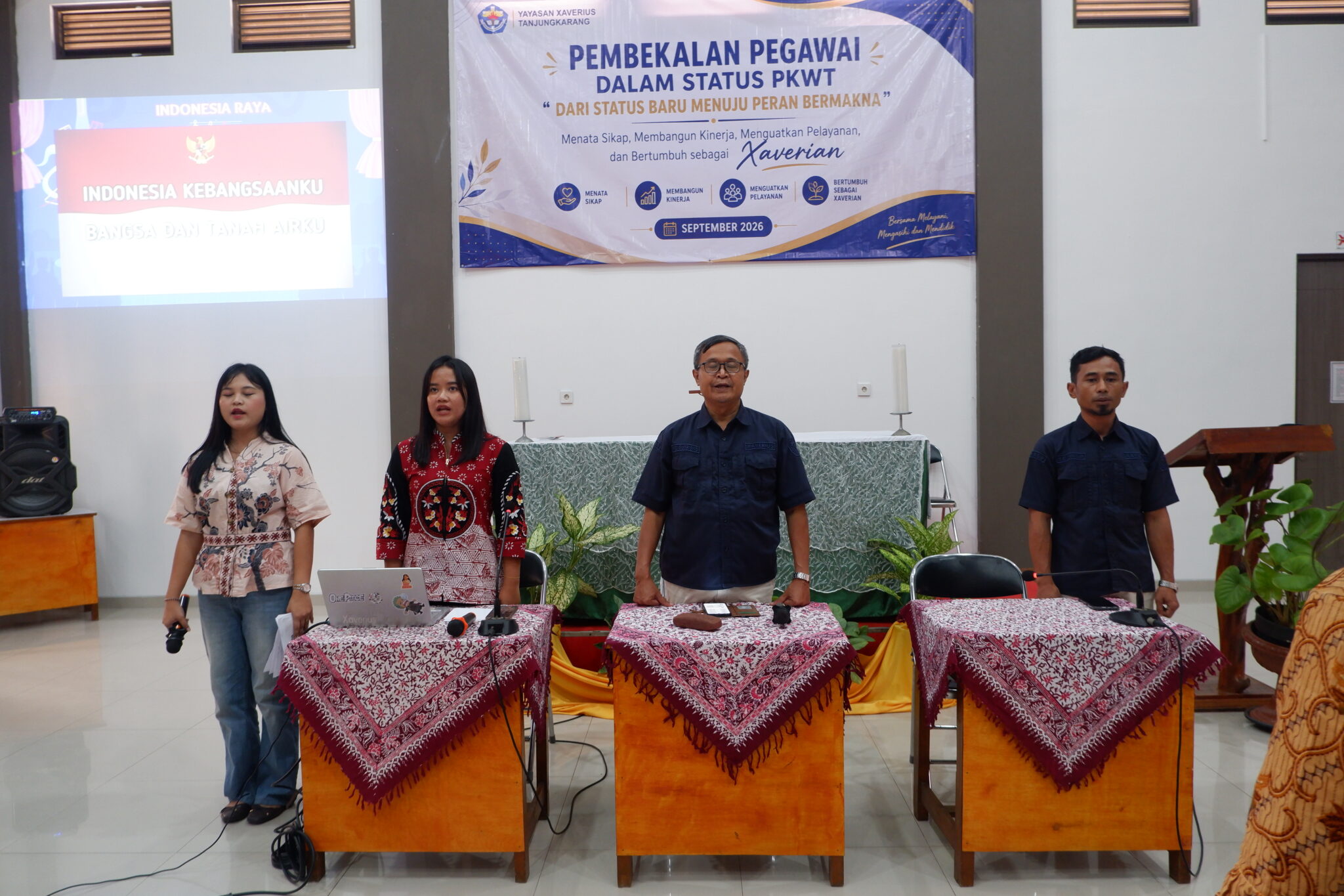 Dari Status Baru Menuju Peran Bermakna, 46 Insan Xaverius Didorong Bertumbuh dalam Panggilan dan Pelayanan